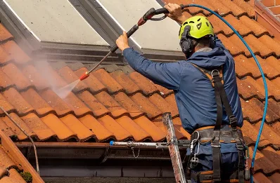Démoussage et hydrofuge de toiture à Notre-Dame-de-Livoye